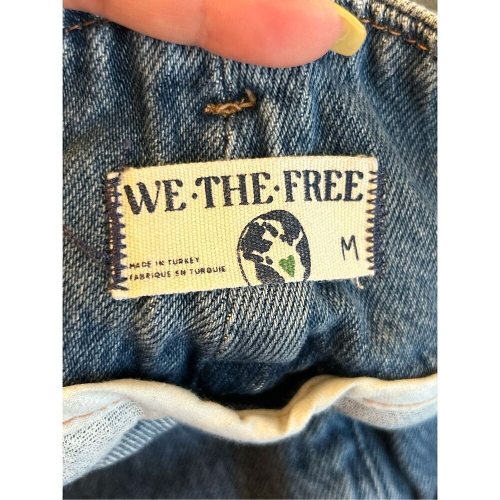 Care FP Super Sweeper Button Fly Wide-Leg Flood Jeans sz M - Picture 5 of 11